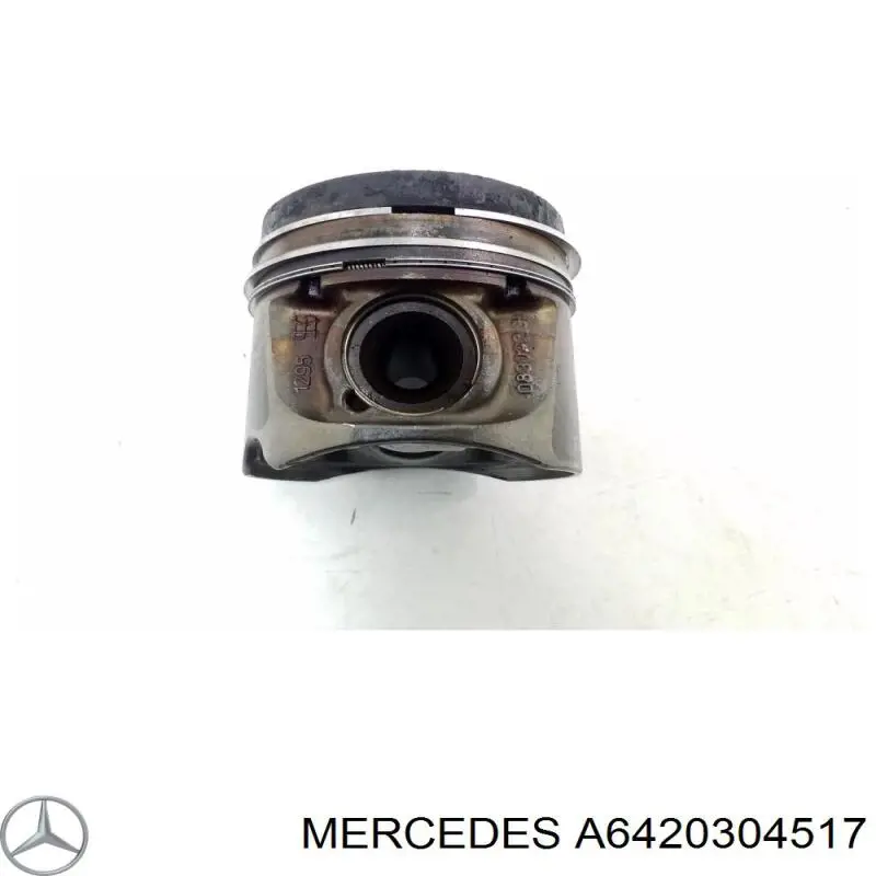 Поршень в комплекті на 1 циліндр, STD A6420304517 Mercedes