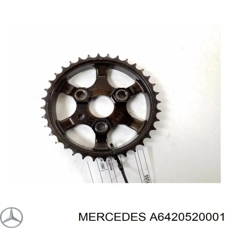 6420520001 Mercedes зірка-шестерня розподільного валу двигуна, випускного лівого