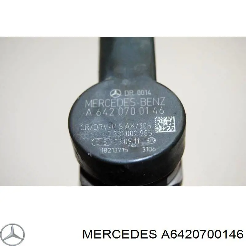 Купити A6420700146 Mercedes Розподільник палива (рампа) лівий