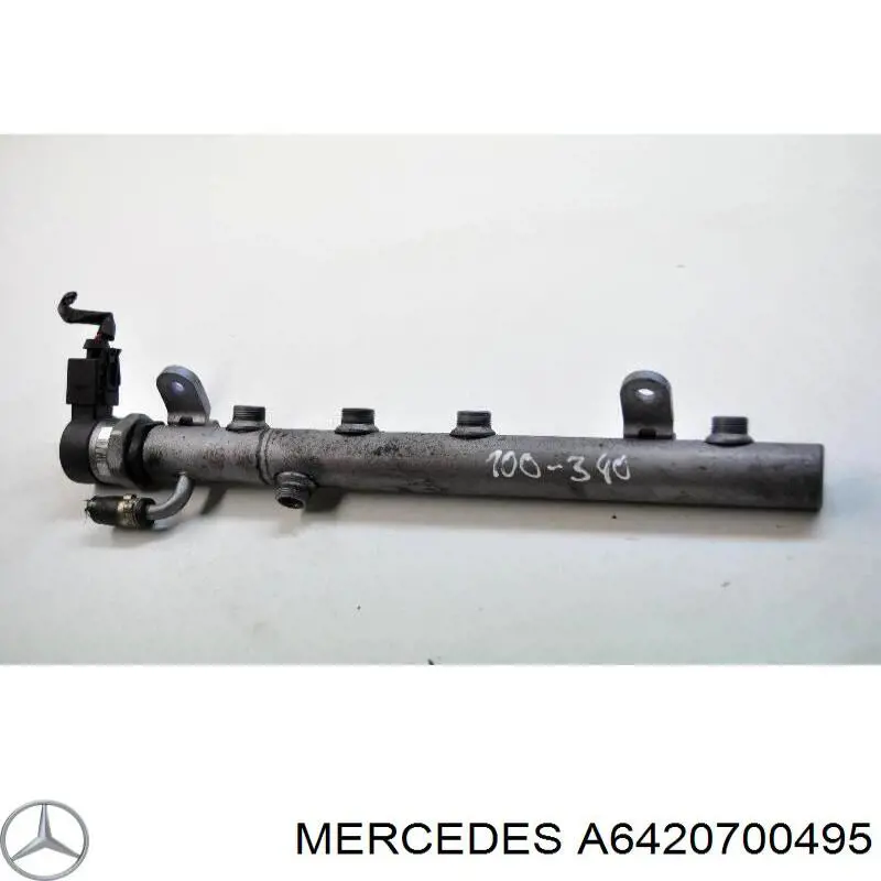 Розподільник палива (рампа) лівий Mercedes A6420700495 ціна, від 12.65 USD