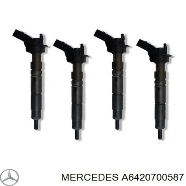 Паливні форсунки A6420700481 Mercedes