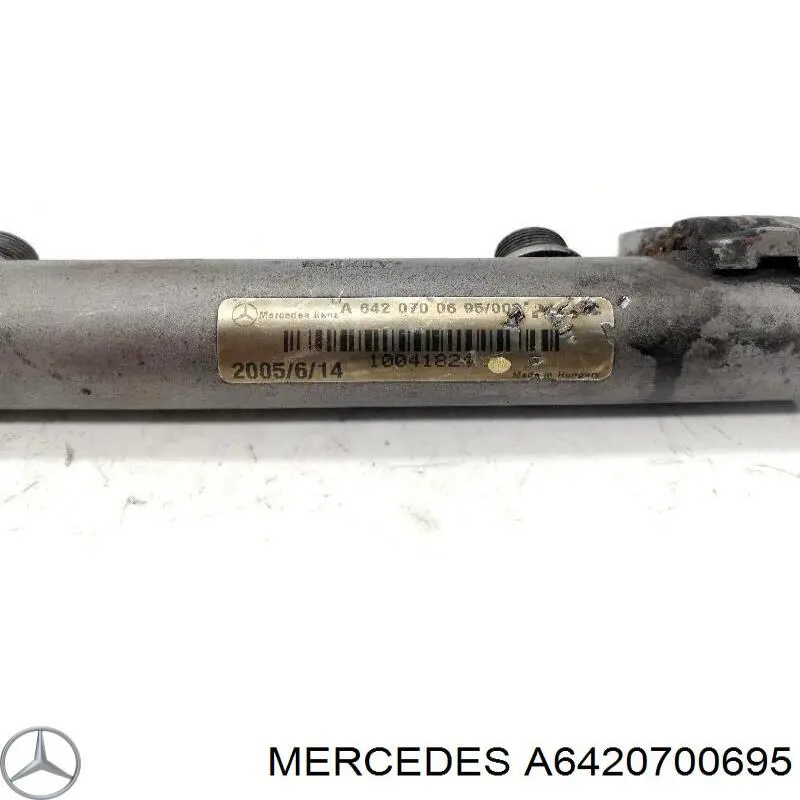 Розподільник палива (рампа) правий A6420700695 Mercedes