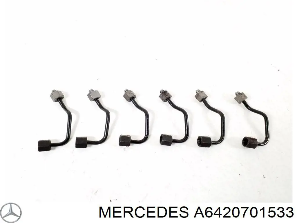 A6420701533 Mercedes Трубка паливна форсунки 1-го циліндру
