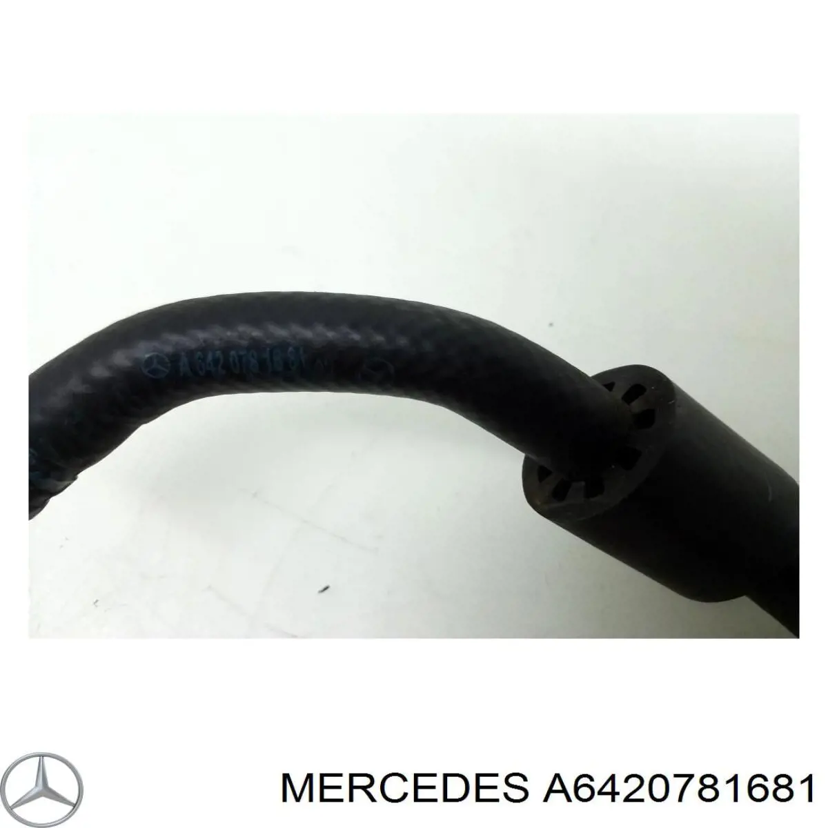 A6420781681 Mercedes Трубка паливна, від фільтра до насосу