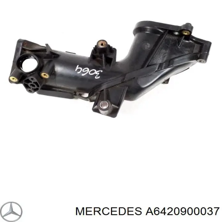 Патрубок повітряний, дросельної заслінки Mercedes A6420900037 ціна, від 31.67 USD
