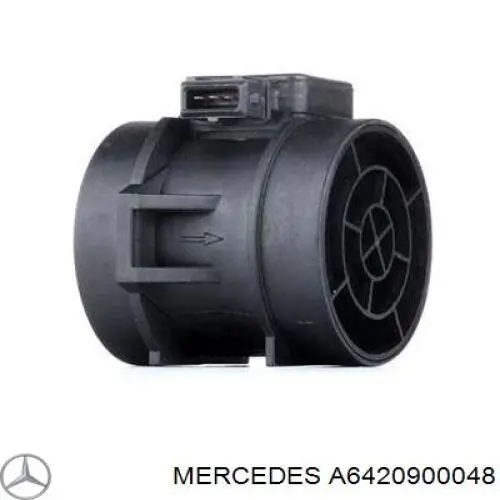A6420900048 Mercedes датчик потоку (витрати повітря, витратомір MAF - (Mass Airflow))