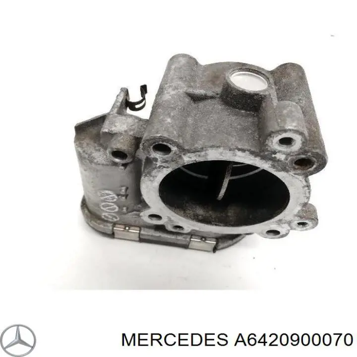A6420900070 Mercedes Дросільна заслінка в зборі