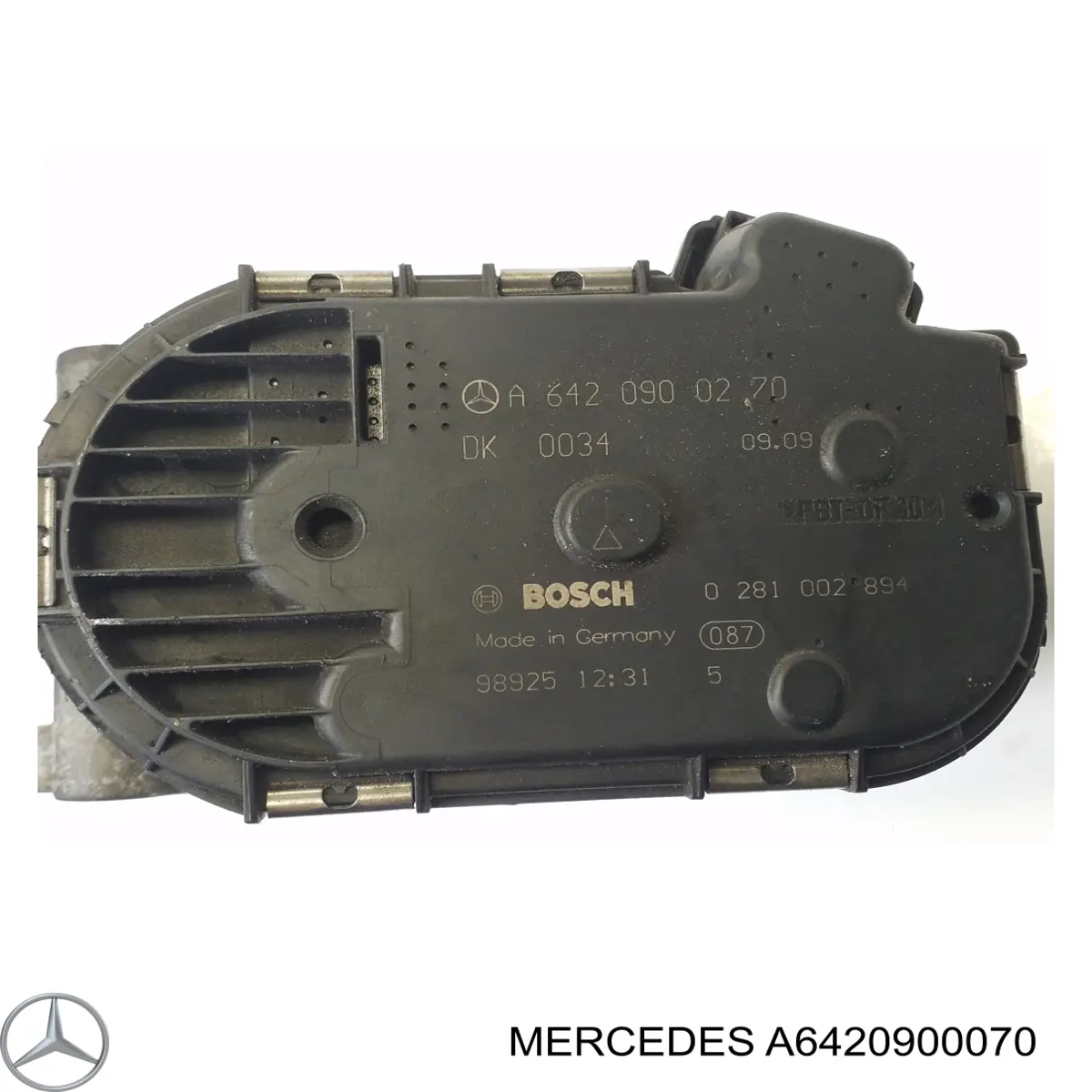 Блок дросельної заслінки Mercedes A6420900070 ціна, від 24.07 USD