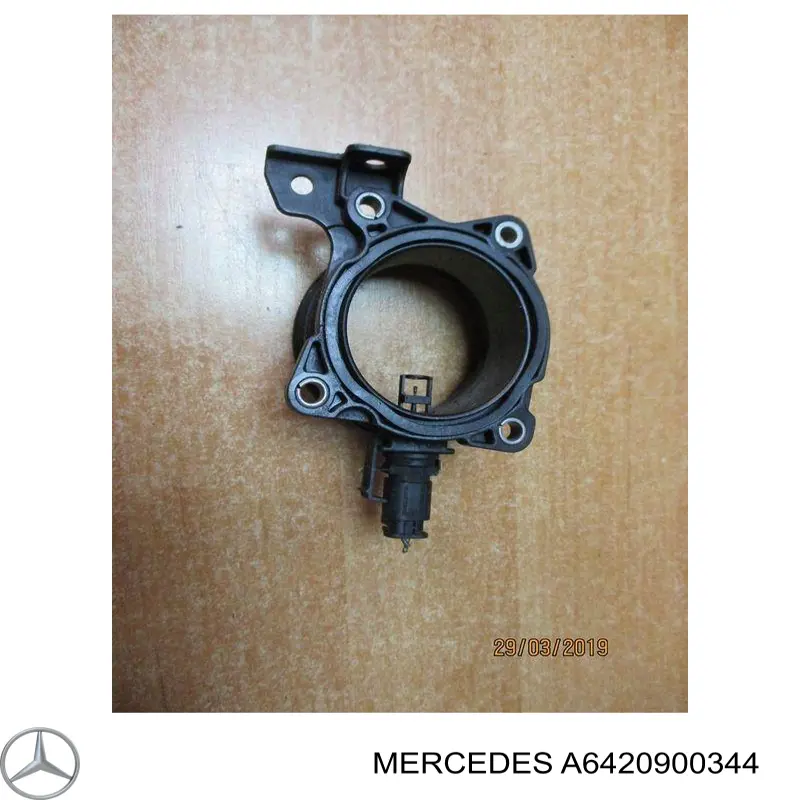 A6420900344 Mercedes Патрубок повітряний, дросельної заслінки