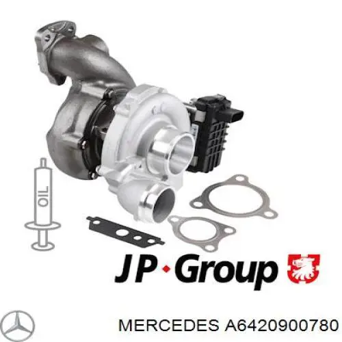 Турбіна Mercedes A6420900780 ціна, від 316.37 USD