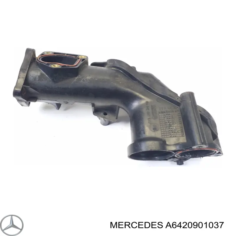 Патрубок повітряний, дросельної заслінки Mercedes A6420901037 ціна, від 26.60 USD