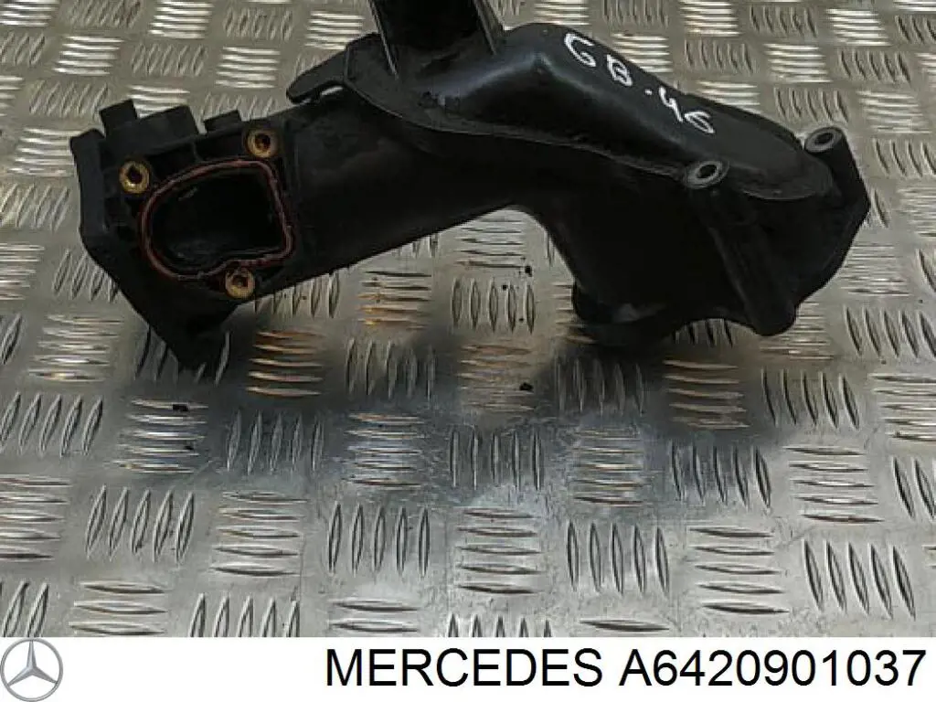 A6420901037 Mercedes Патрубок повітряний, дросельної заслінки