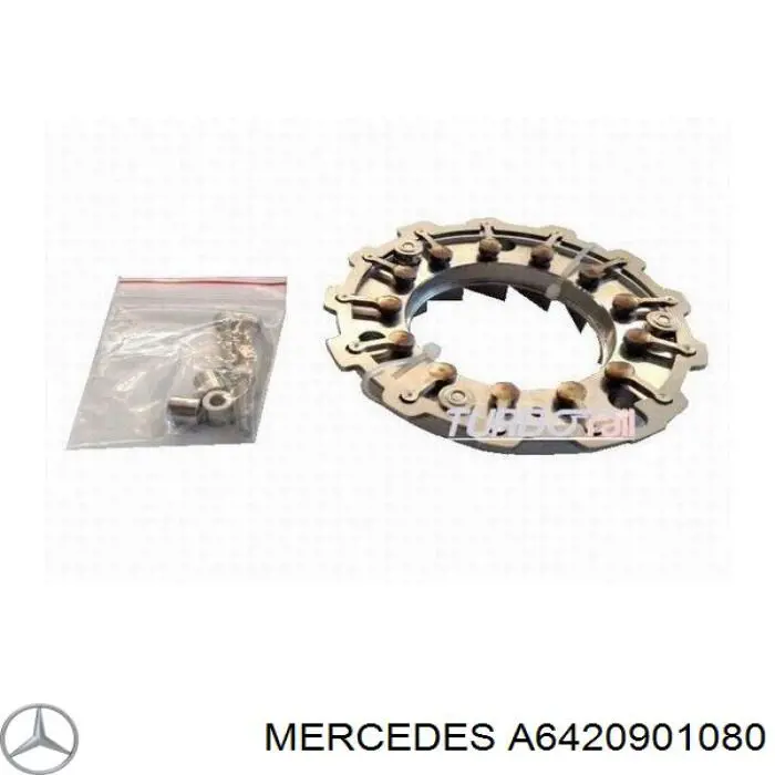 Турбіна Mercedes A6420901080 ціна, від 245.61 USD