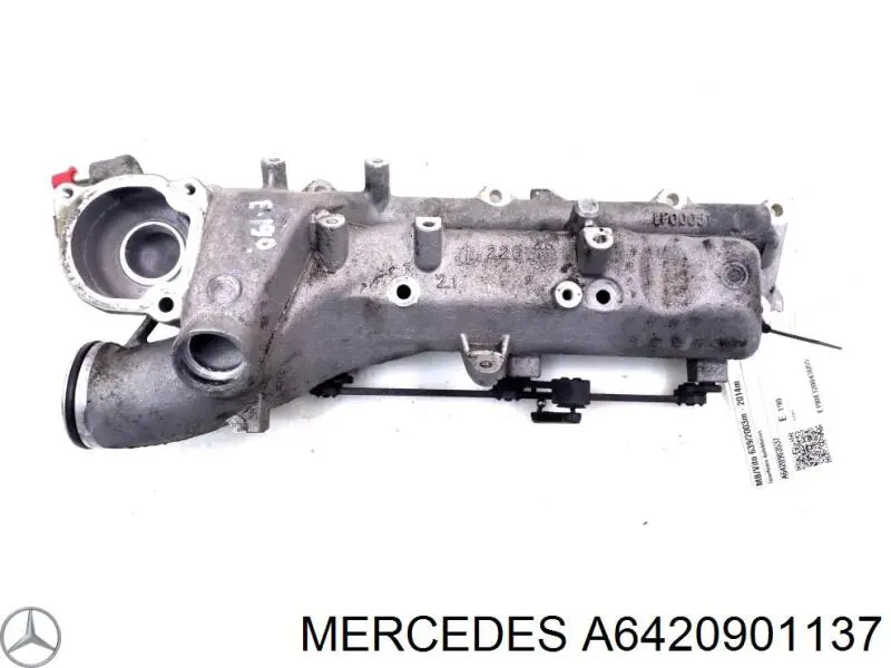Колектор впускний, правий Mercedes A6420901137 ціна, від 53.61 USD