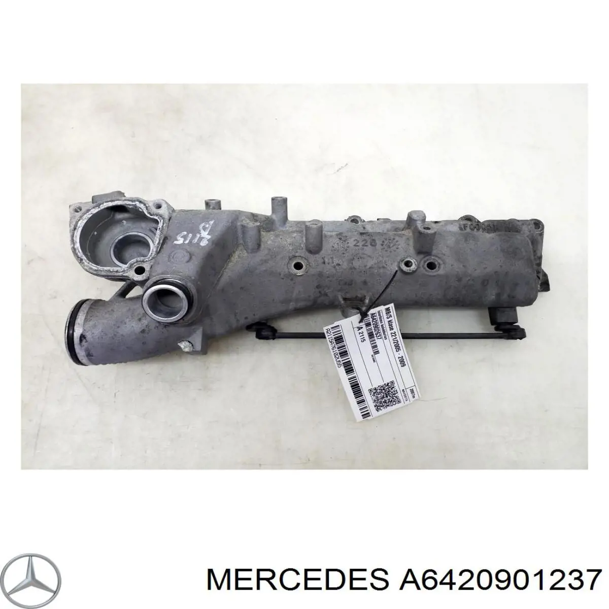 Колектор впускний, правий Mercedes A6420901237 ціна, від 68.04 USD