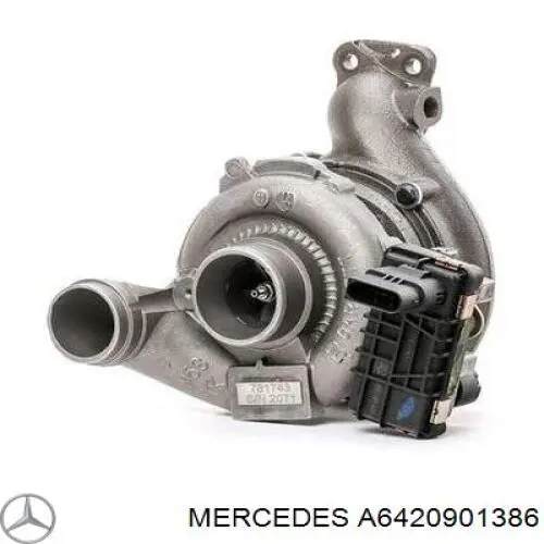 A6420901386 Mercedes турбіна