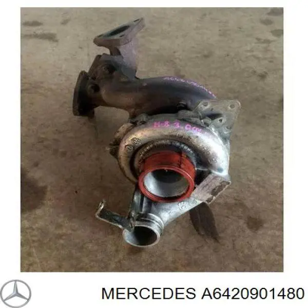 A6420901480 Mercedes турбіна