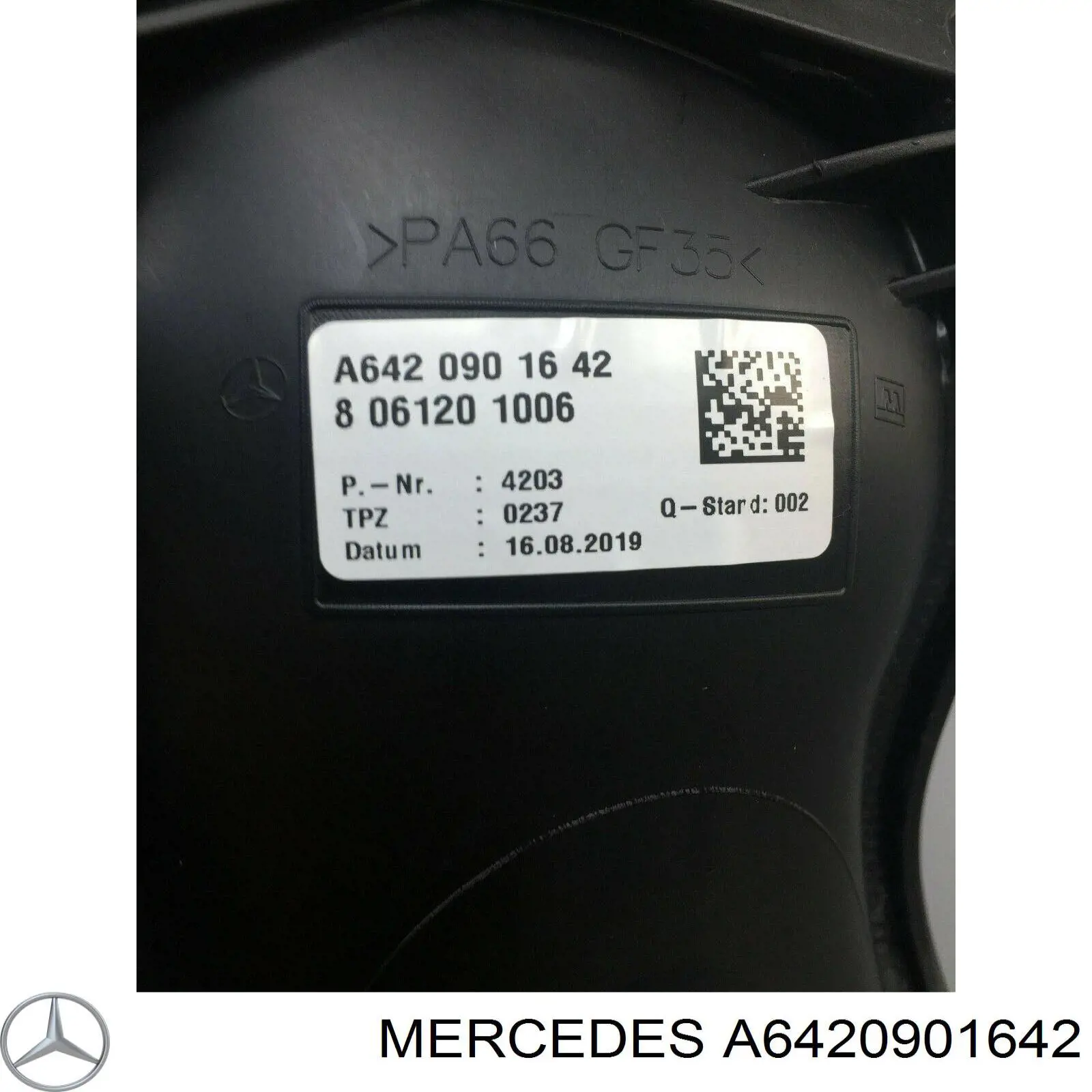 Купити A6420901642 Mercedes Повітромір