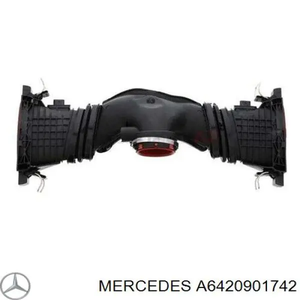 A6420901742 Mercedes датчик потоку (витрати повітря, витратомір MAF - (Mass Airflow))