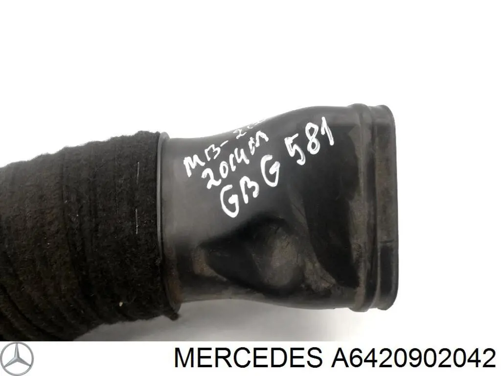 Купити A6420902042 Mercedes Патрубок повітряний, вхід повітряного фільтра