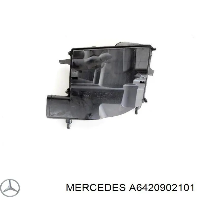 Корпус повітряного фільтра, лівий Mercedes A6420904101 ціна, від 18.56 USD