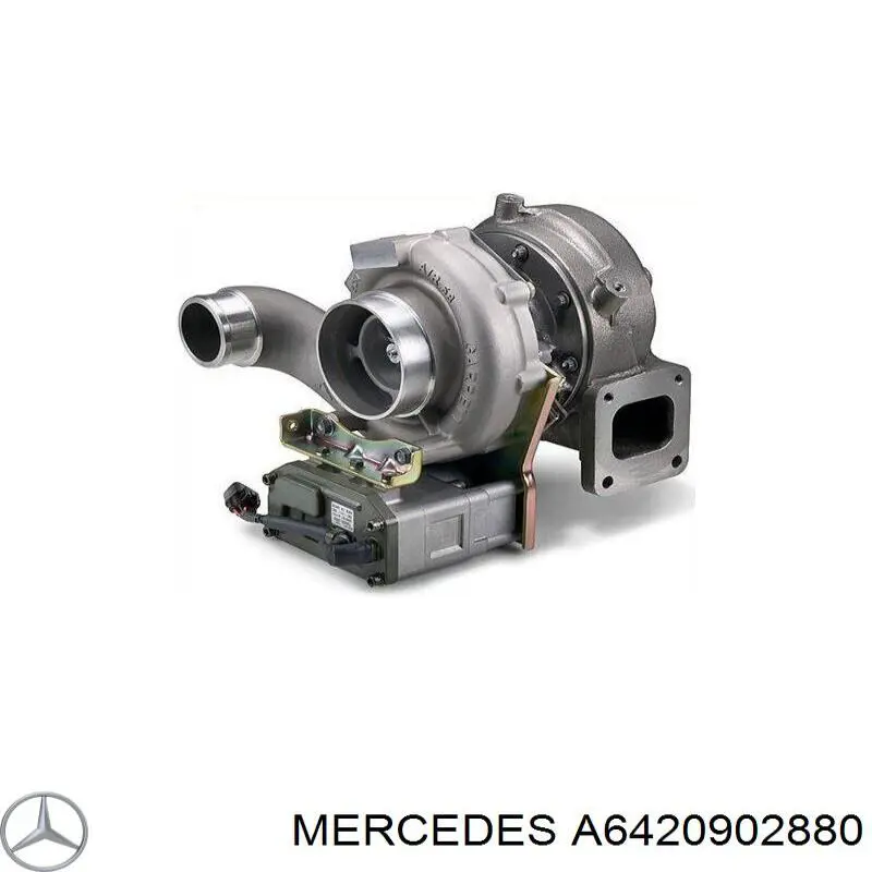 Турбіна Mercedes A6420906080 ціна, від 82.32 USD