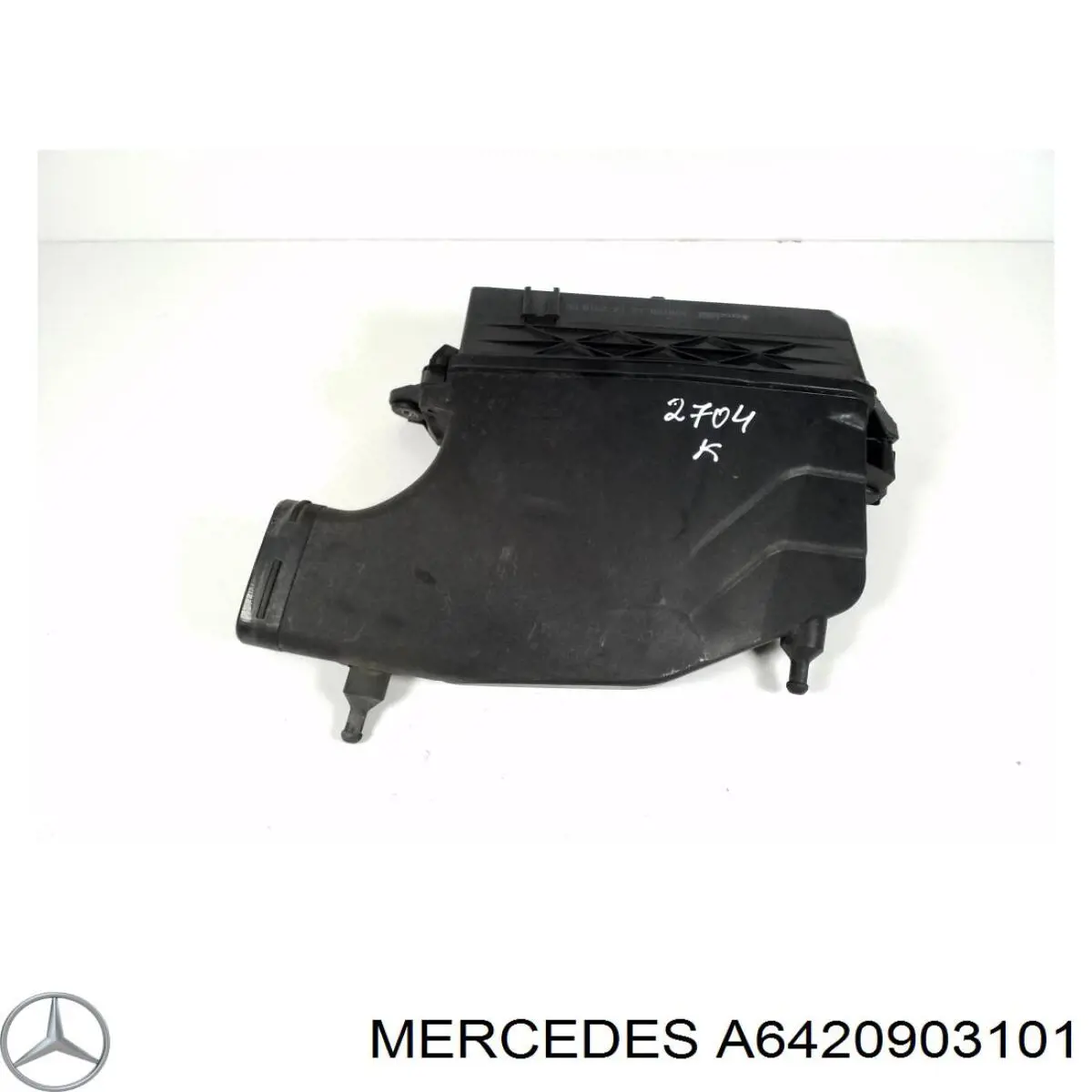 A6420903101 Mercedes Корпус повітряного фільтра, лівий