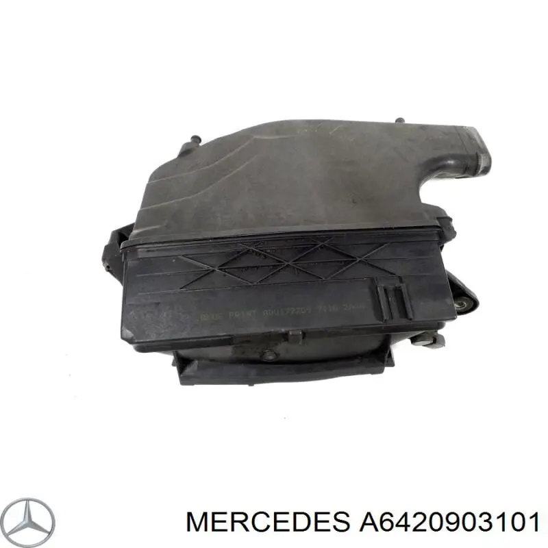 Корпус повітряного фільтра, лівий Mercedes A6420903101 ціна, від 25.34 USD