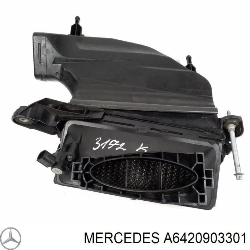 Корпус повітряного фільтра, лівий A6420903301 Mercedes