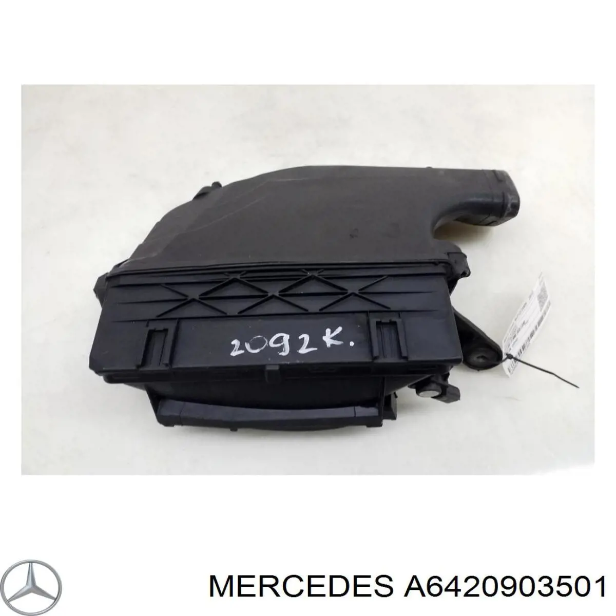 A6420903501 Mercedes Корпус повітряного фільтра, лівий