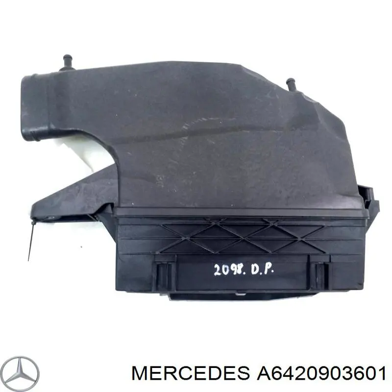 A6420903601 Mercedes корпус повітряного фільтра, правий