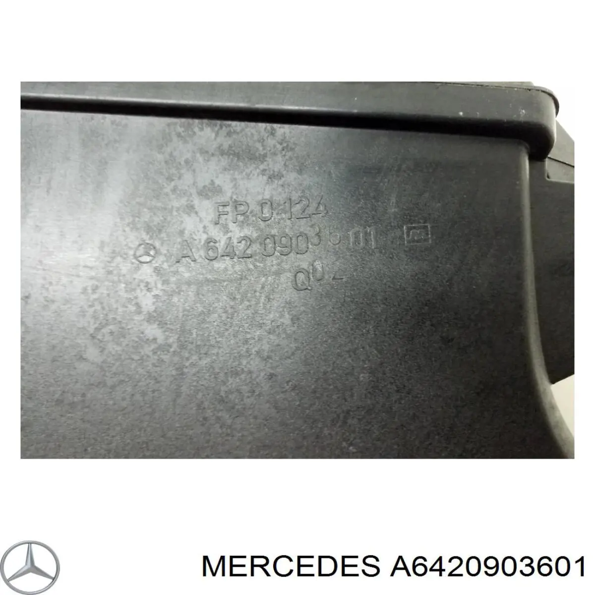 Корпус повітряного фільтра, правий A6420903601 Mercedes
