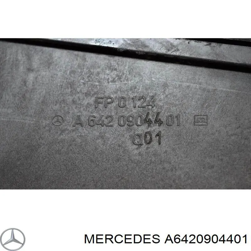 A6420904401 Mercedes Корпус повітряного фільтра, правий