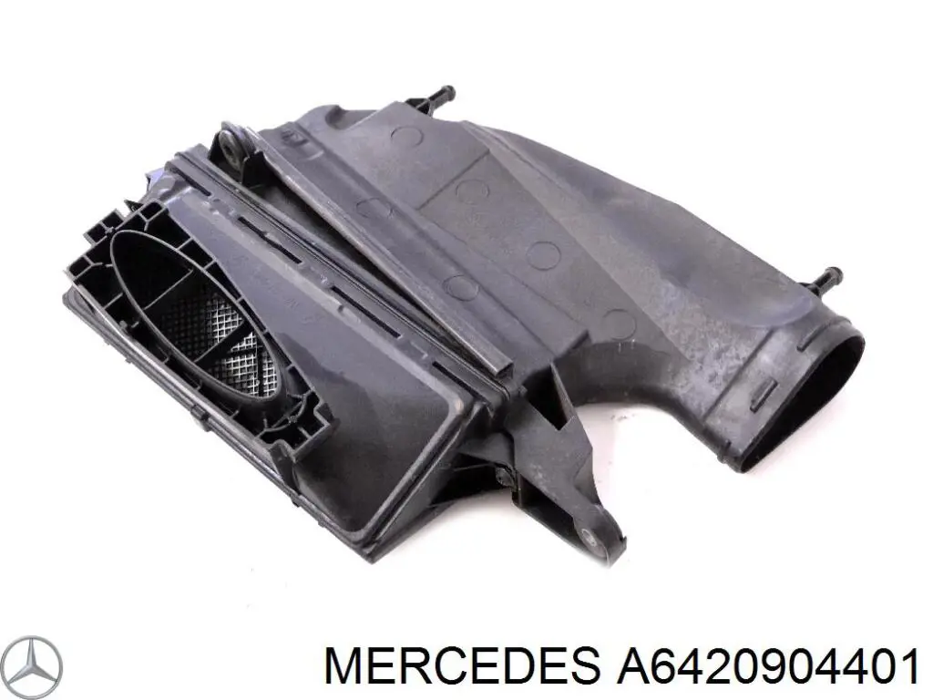 Корпус повітряного фільтра, правий на Mercedes ML/GLE (W166)