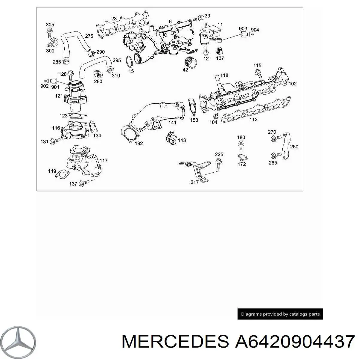 A6420904437 Mercedes 