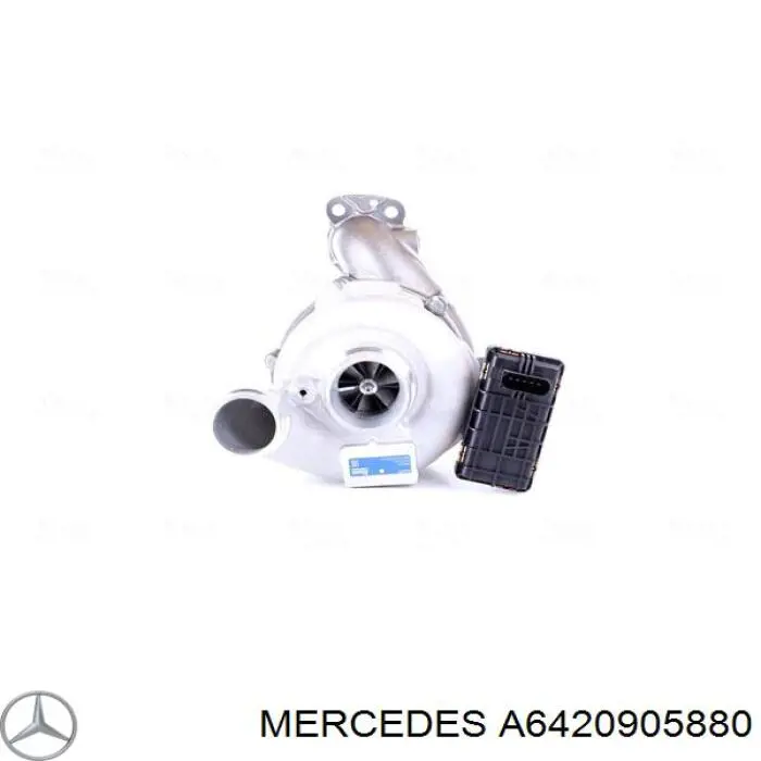 Турбіна Mercedes A6420905880 ціна, від 401.30 USD