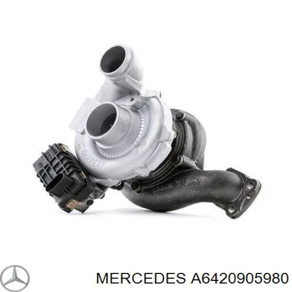 Турбіна Mercedes A6420905980 ціна, від 286.96 USD