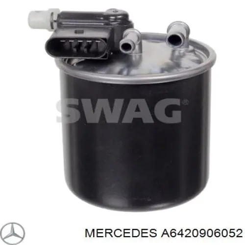 Купити A6420906052 Mercedes Фільтр-відстійник палива грубої очистки