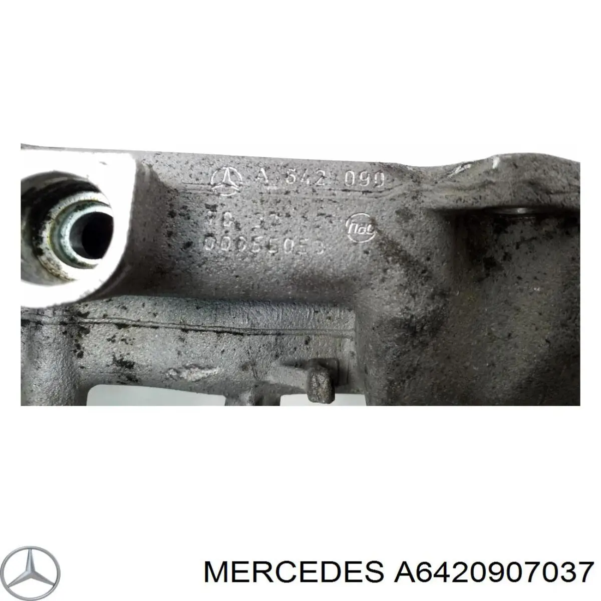 Колектор впускний, лівий A6420905137 Mercedes