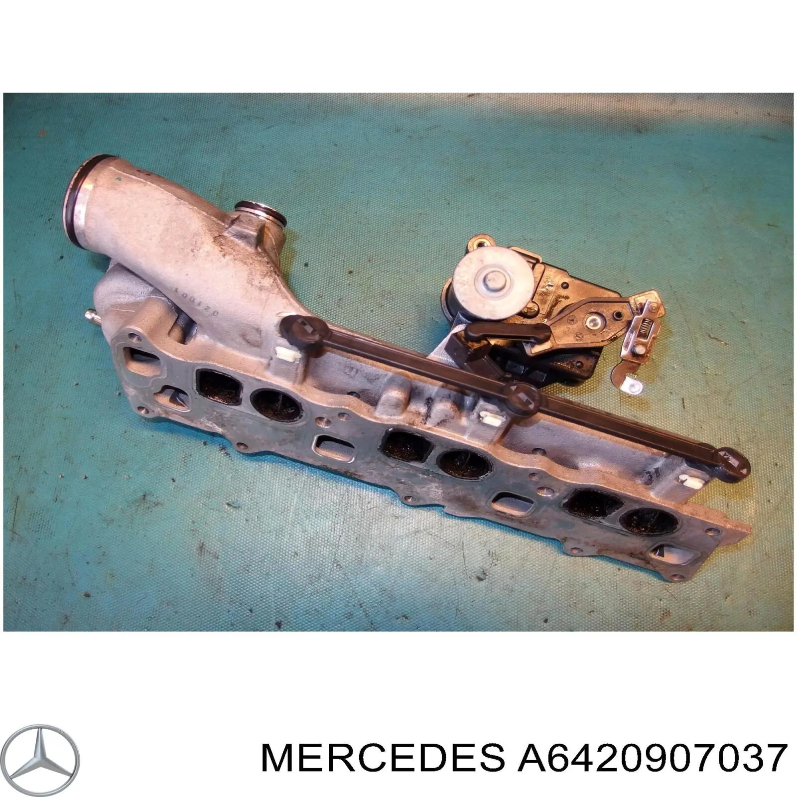 Колектор впускний, лівий Mercedes A6420905137 ціна, від 22.86 USD