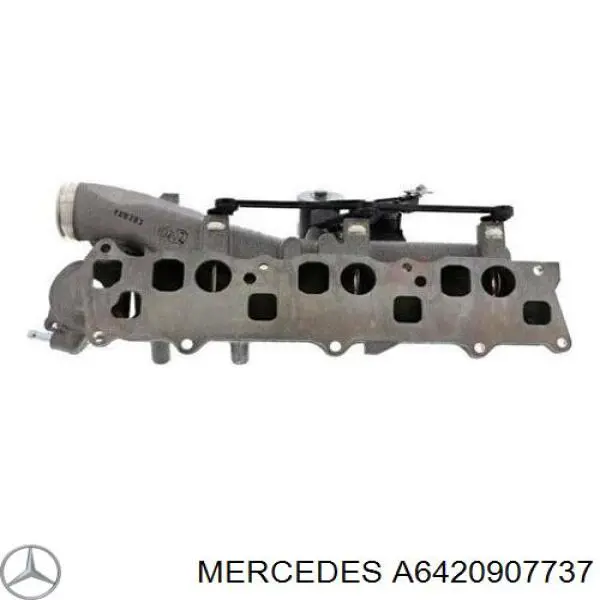 Колектор впускний, правий Mercedes A6420907737 ціна, від 72.21 USD