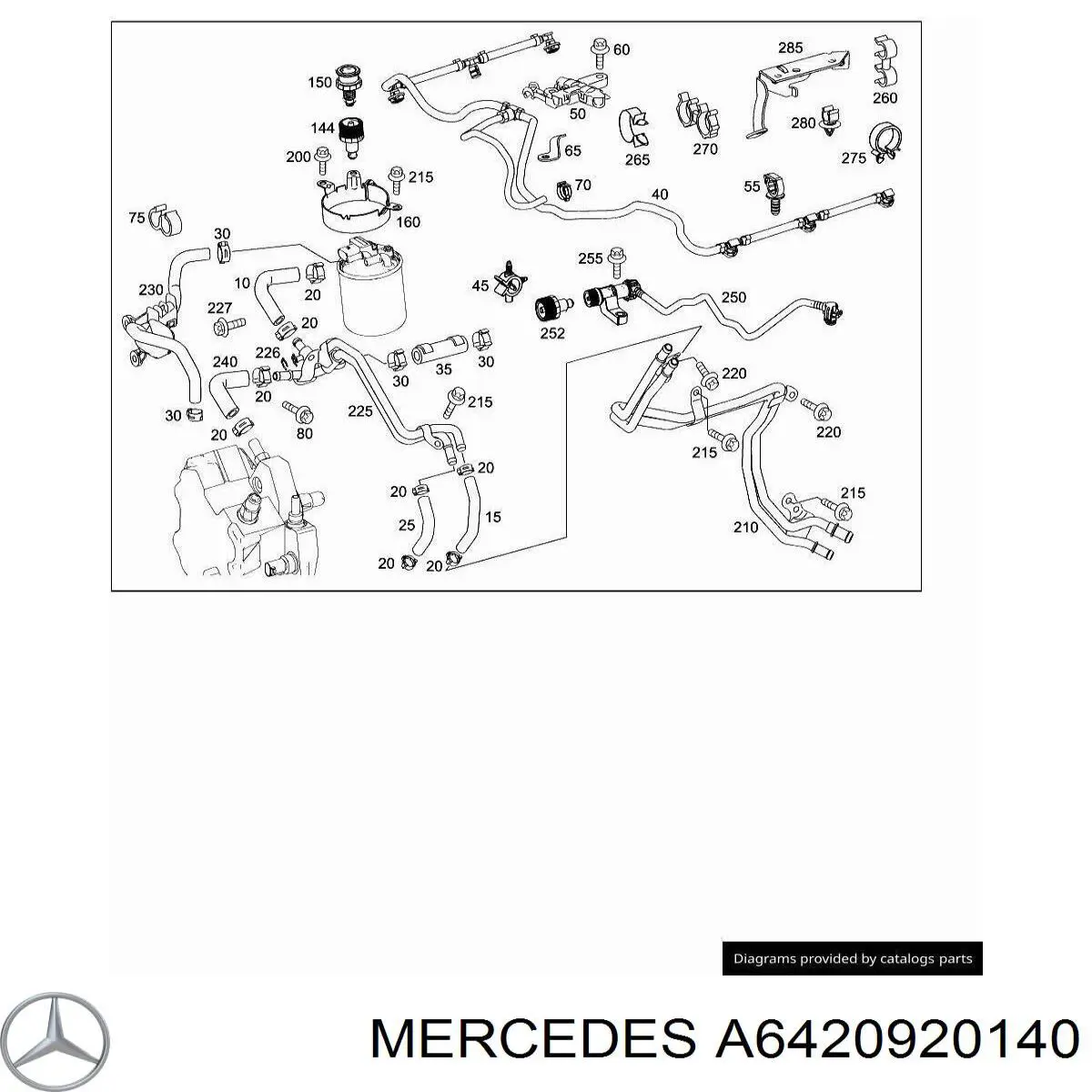 A6420920140 Mercedes 