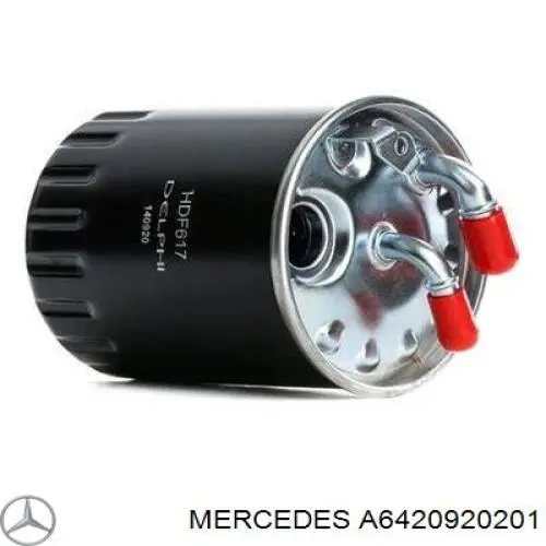 Фільтр тонкого очищення палива Mercedes A6420920201 ціна, від 32.26 USD