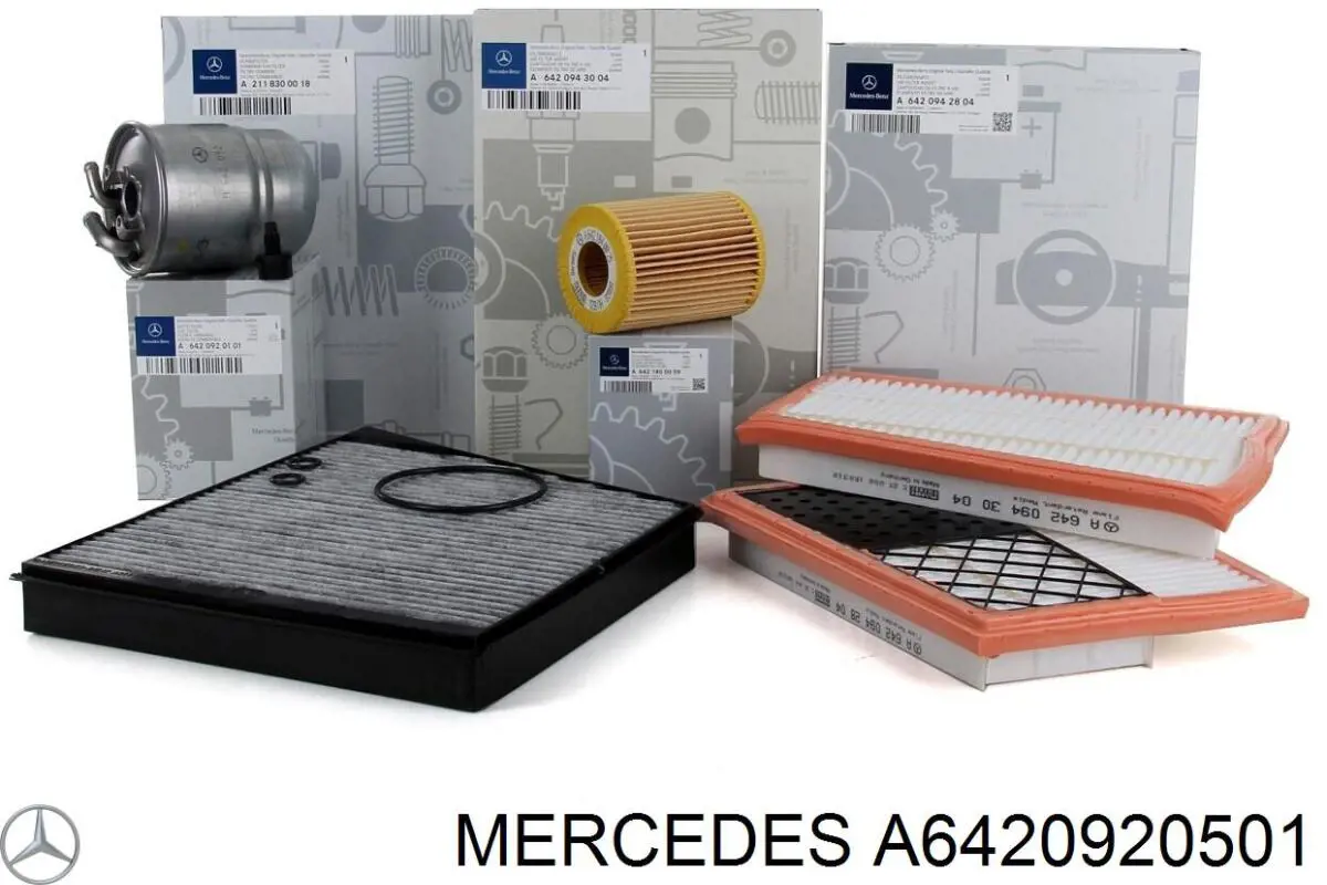 Купити A6420920501 Mercedes Фільтр-відстійник палива грубої очистки