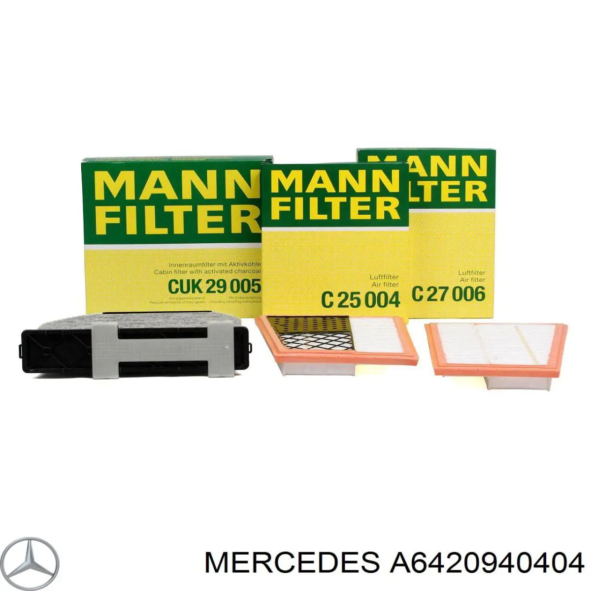 Фільтр повітряний Mercedes A6420940404