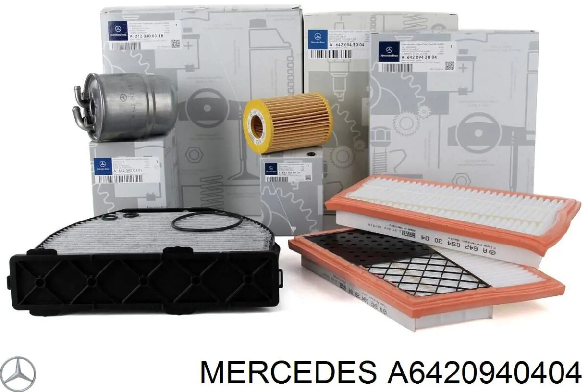 Елемент повітряного фільтра Mercedes A6420940404 ціна, від 14.77 USD