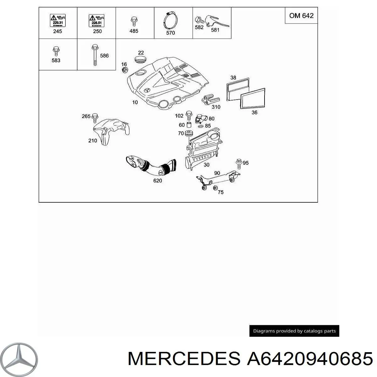 A6420940685 Mercedes 