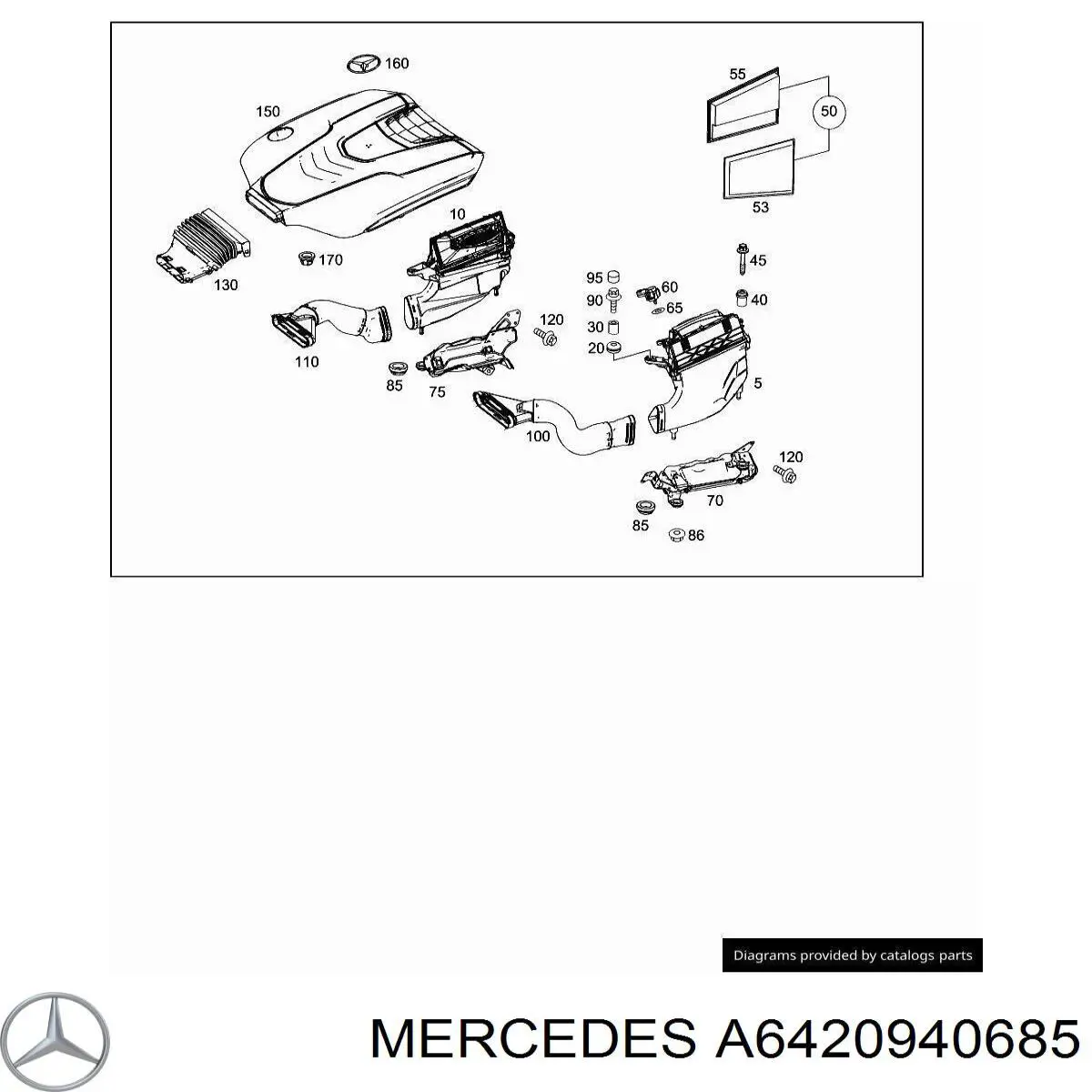 Купити A6420940685 Mercedes 