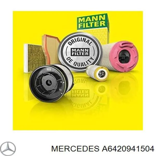 Купити A6420941504 Mercedes Автомобільний фільтр повітря