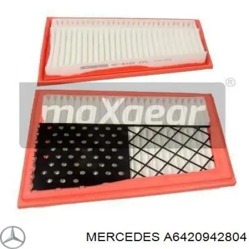 A6420942804 Mercedes Повітряний фільтр двигуна